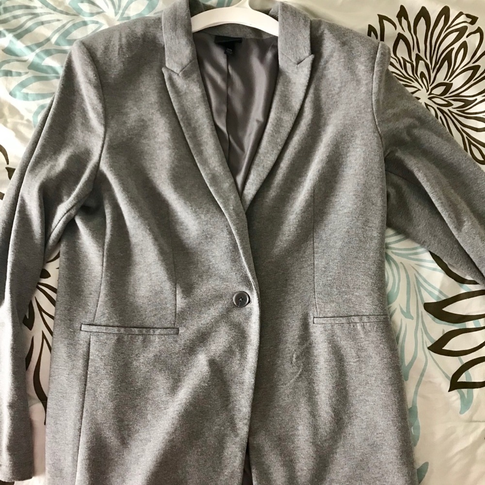 Grey Soft Blazer